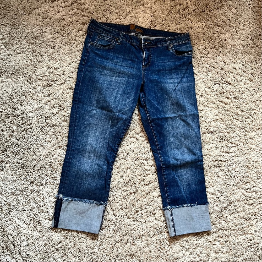 Kut from the Kloth cropped jeans size 16 NWOT